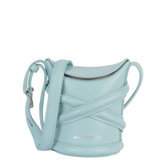 Alexander McQueen Light Blue Shoulder Bag
